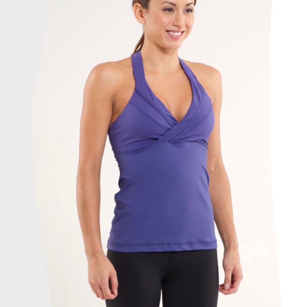 Lululemon Deep Breath Tank *luxtreme in Royalty